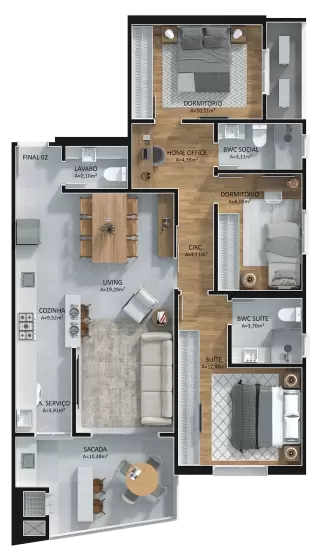 planta Apartamento Final 2