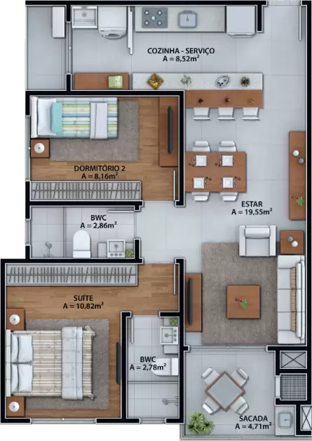planta Apartamento