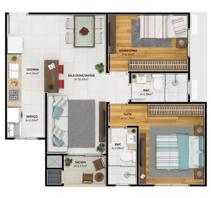 planta Apartamento